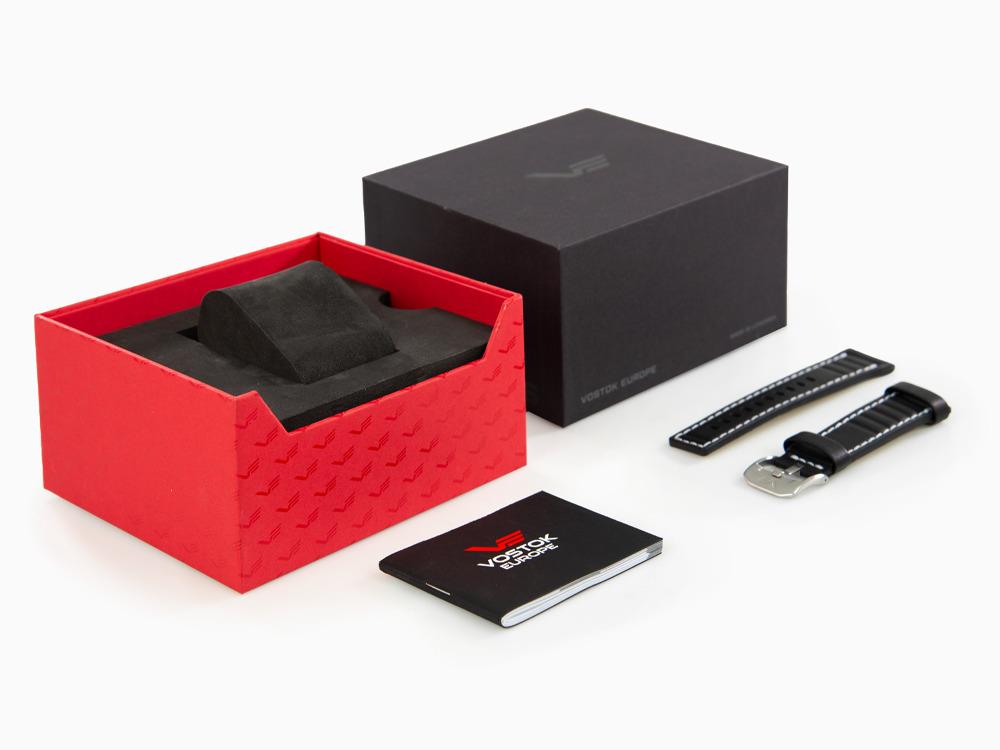 Vostok Europe Systema Periodicum Schwefel Quartz Uhr, LE, VK67-650E725-L-BK