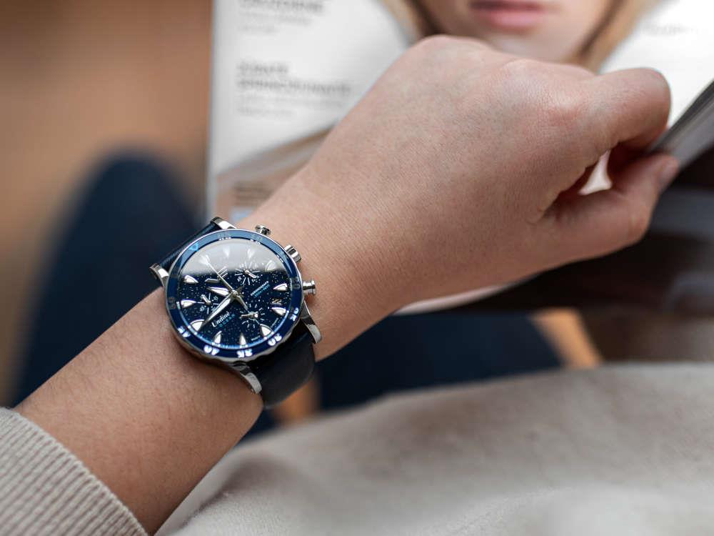 Vostok Europe Undiné Ocean Quartz Uhr, Limitierte Auflage, VK68-515A756-L-BL