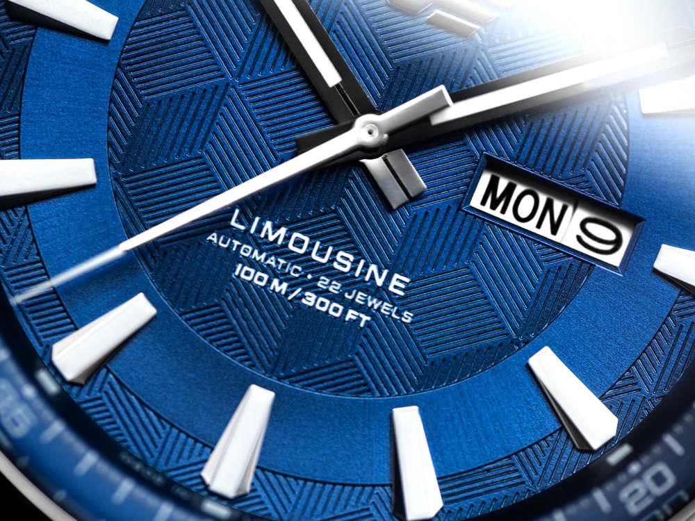 Vostok Europe Limousine Day & Date Automatik Uhr LE, YN56-561A799
