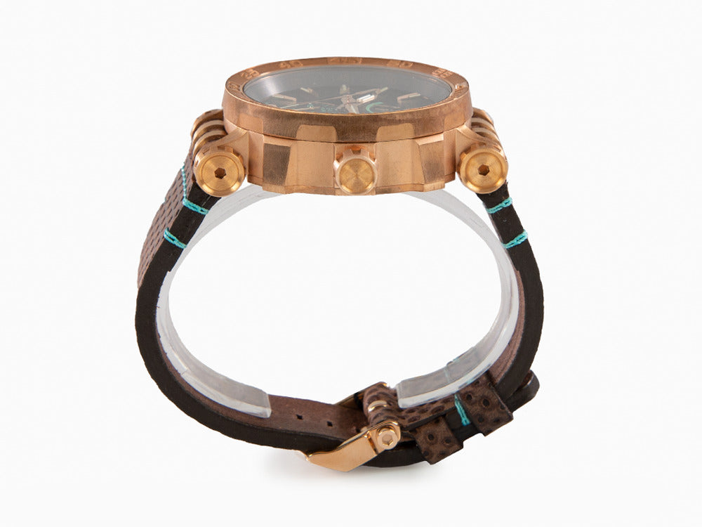 Vostok Europe Energia II Automatik Uhr, Bronze, 48 mm, Tritium, YN84-5750540