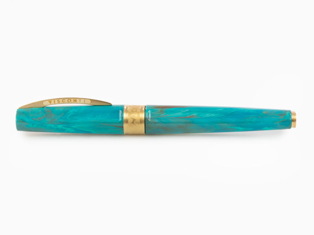 Visconti Mirage Mythos Athena Roller, Acryl-Edelharz, Vergoldet, Blau KP07-15-RB