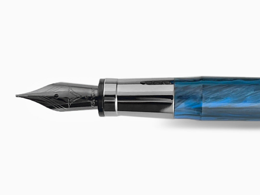 Visconti Rembrandt-S Blue Füllfederhalter, Edelharz, Blau, KP10-26-FP
