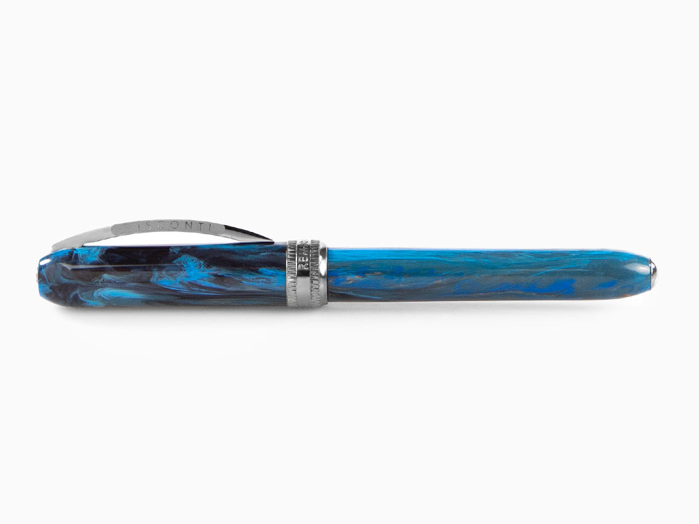 Visconti Rembrandt-S Blue Füllfederhalter, Edelharz, Blau, KP10-26-FP