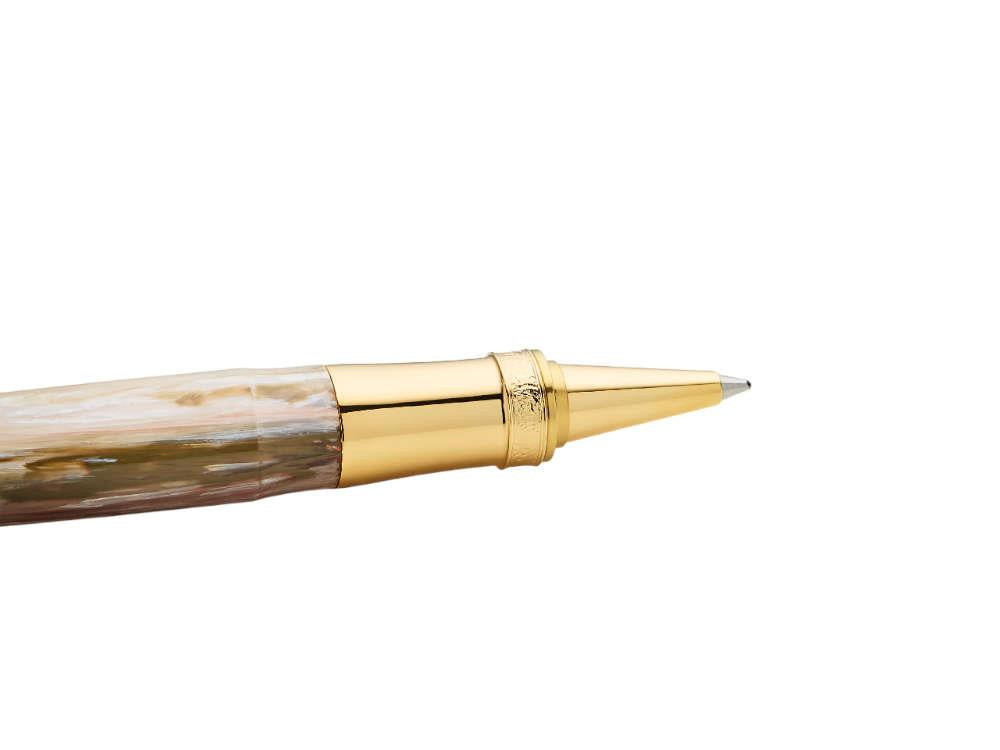Visconti Comedia Virgilio Roller, Acryl-Edelharz, Rose, Vergoldet, KP10-53-RB