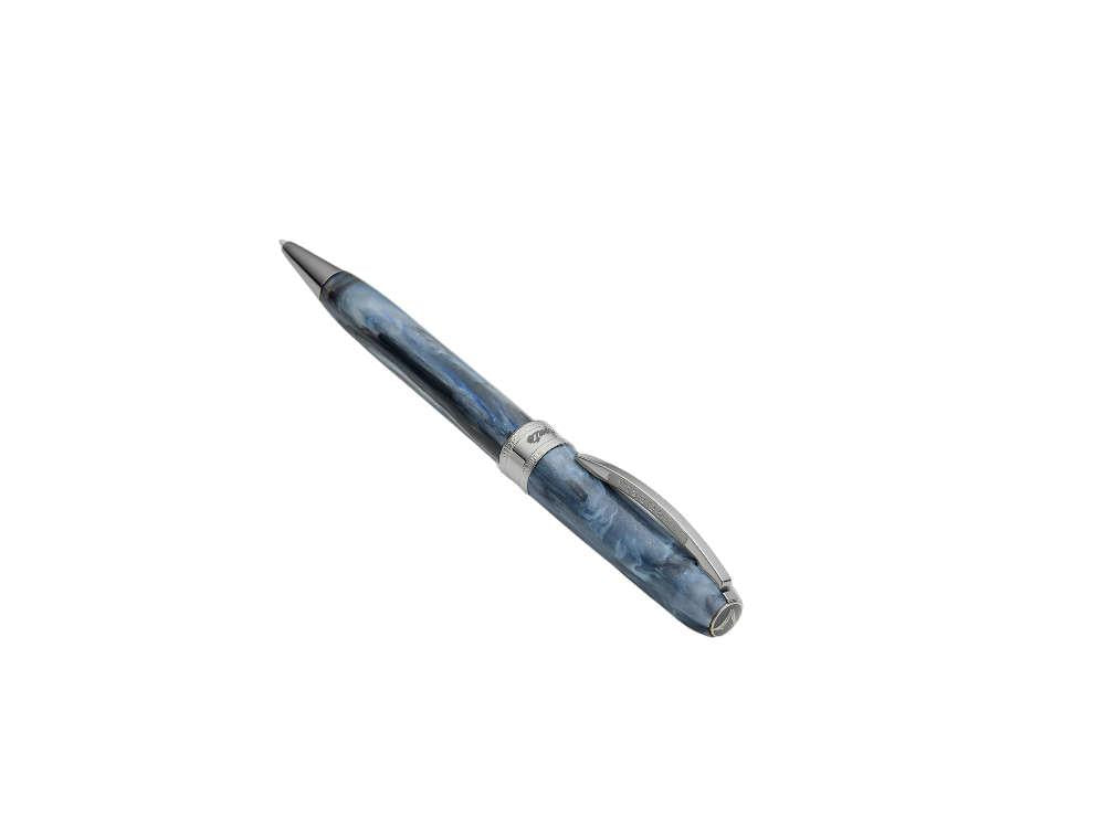 Visconti Comedia Caronte Kugelschreiber, Blau, Ruthenium Akzenten, KP10-54-BP