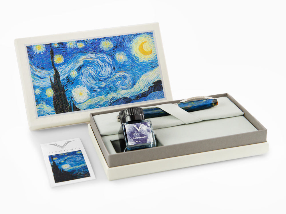 Visconti Van Gogh Starry Night Füllfederhalter, Edelharz, KP12-04-FP