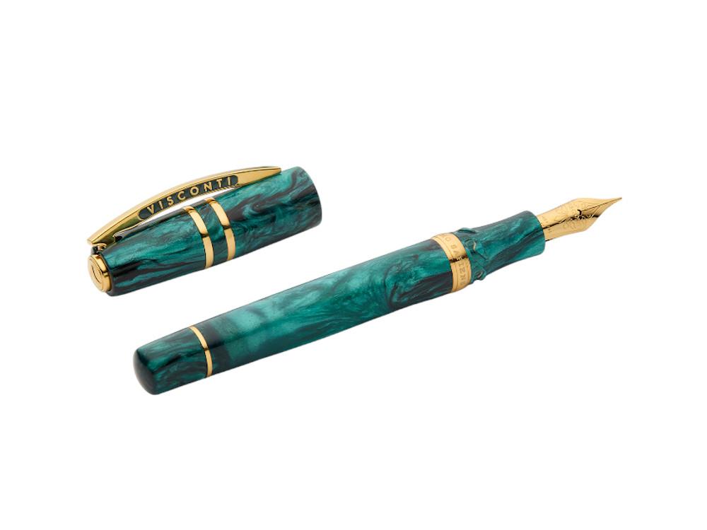 Visconti HS Dark Emerald Füllfederhalter, Limitierte Edition, KP15-52-FP