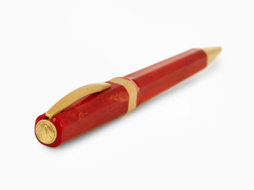 Visconti Opera Gold Kugelschreiber, Acryl-Edelharz, Rot, KP42-01-BP