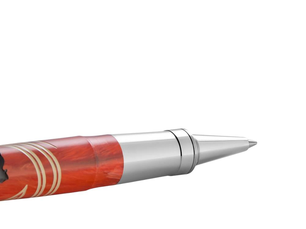 Visconti Vertigo Hitchcock Roller, Acryl, Orange, Palladium, KP64-02-RB