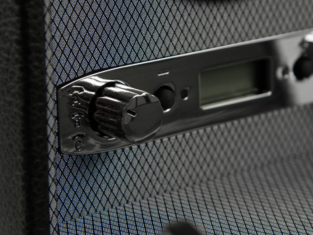 WOLF Viceroy Uhrenbeweger, 1 Uhr, Schwarz, Vegane Leder, 456002