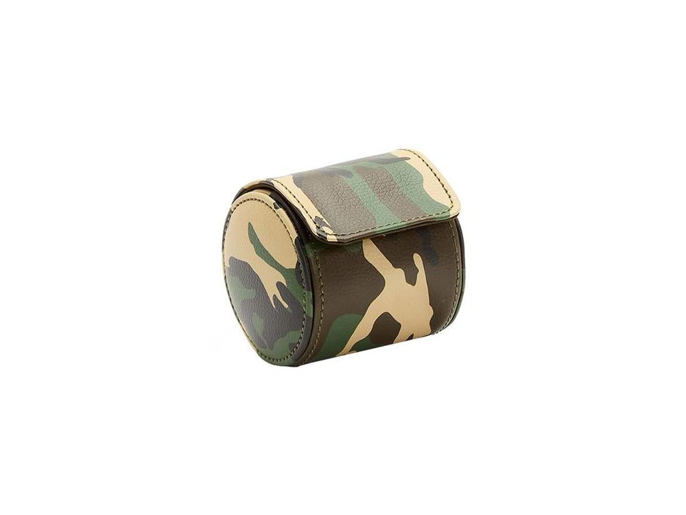 WOLF Elements Earth Uhrenrolle, 1 Uhr, Grün, Vegane Leder, 665330