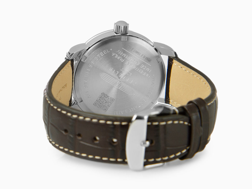 Zeppelin LZ 127 Graf Zeppelin Quartz Uhr, Beige, 42 mm, GMT, 7642-5