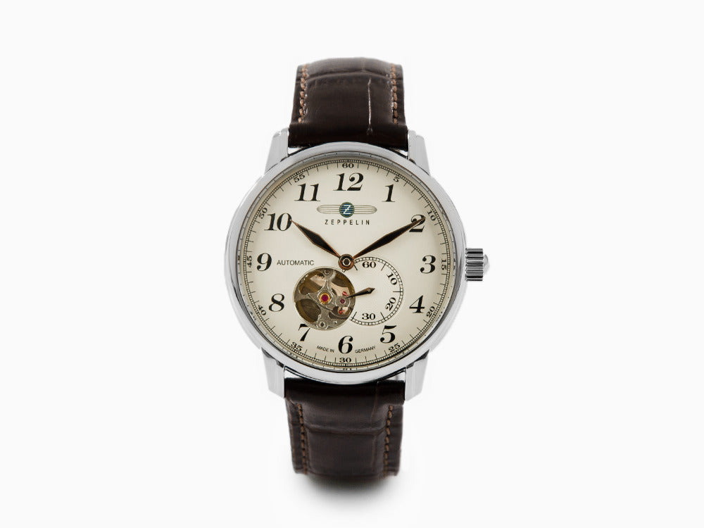 Zeppelin LZ 127 Graf Zeppelin Automatik Uhr, Beige, 40 mm, 7666-5