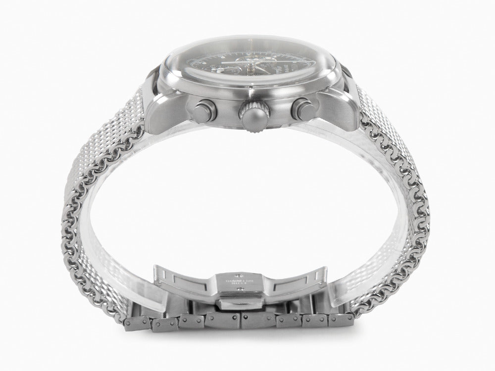 Zeppelin 100 Years Zeppelin Ed. 1 Quartz Uhr, Schwarz, 42 mm, Tag, 7680M-2