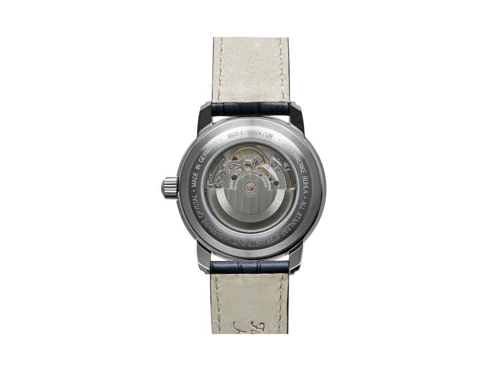 Zeppelin Friedrichshafen Regulator Automatik Uhr, Blau, 42 mm, Tag, 8522-3
