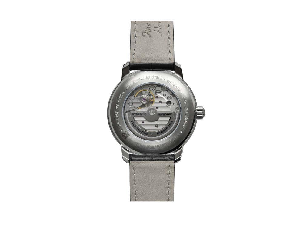 Zeppelin Friedrichshafen Open Heart Automatik Uhr, Silber, 40 mm, 8566-4