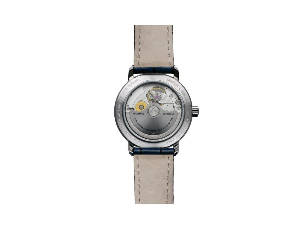 Zeppelin Friedrichshafen Ladies Automatik Uhr, Silber, 36 mm, 8567-1