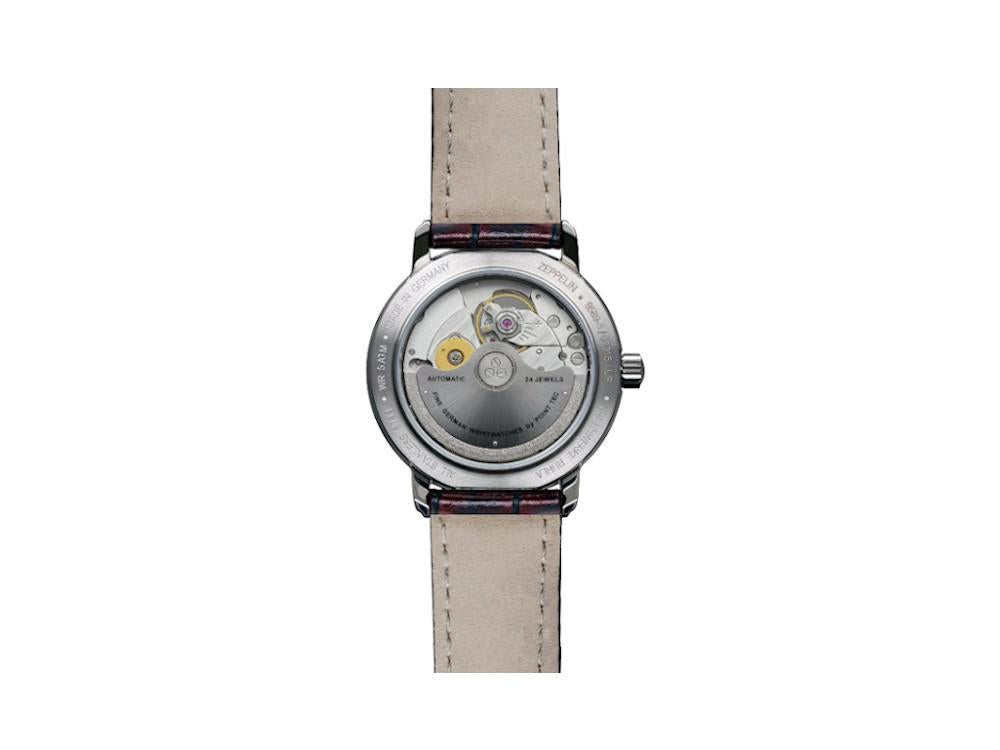 Zeppelin Friedrichshafen Ladies Automatik Uhr, Rose, 36 mm, 8569-5