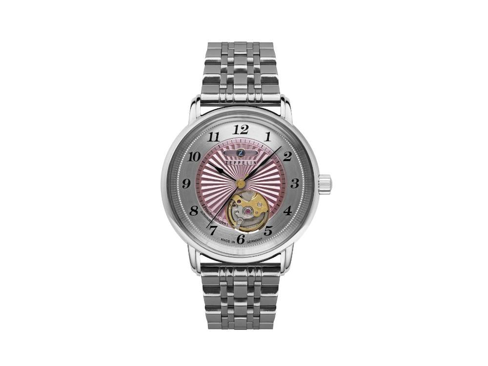 Zeppelin Friedrichshafen Ladies Automatik Uhr, Rose, 36 mm, 8569M-5