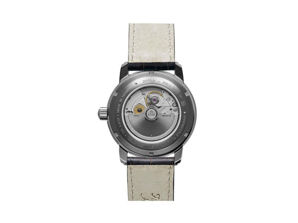 Zeppelin Friedrichshafen Automatik Uhr, Golden, 42 mm, Tag, 8590-5