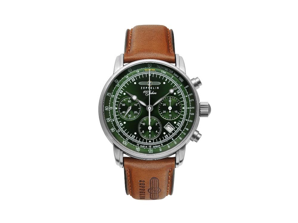 Zeppelin 100 Years Zeppelin Ed. 1 Automatik Uhr, 42 mm, Chronograph, 8618-4