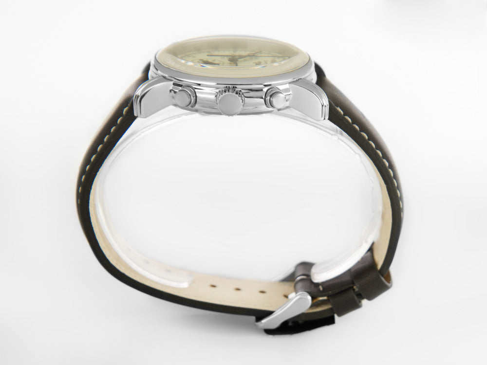 Zeppelin 100 Years Zeppelin Ed. 1 Quartz Uhr, Weiss, 42 mm, Tag, 8680-3