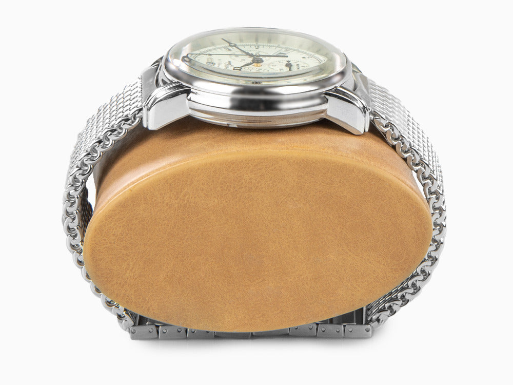 Zeppelin 100 Years Zeppelin Ed. 1 Uhr, Beige, 42 mm, Tag, Milanaise, 8680M-3