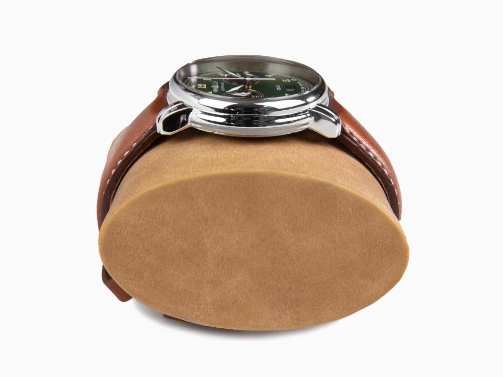 Zeppelin LZ 127 Graf Zeppelin Quartz Uhr, Grün, 40 mm, Chronograph, 8684-4