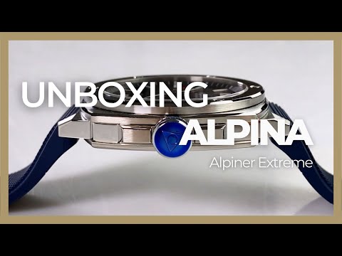 Alpina Alpiner Extreme Automatic Automatik Uhr, Blau, 41 mm, AL-525N4AE6