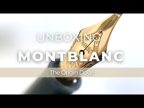 Montblanc Meisterstück The Origin Doué Classique Füllfederhalter, 131350