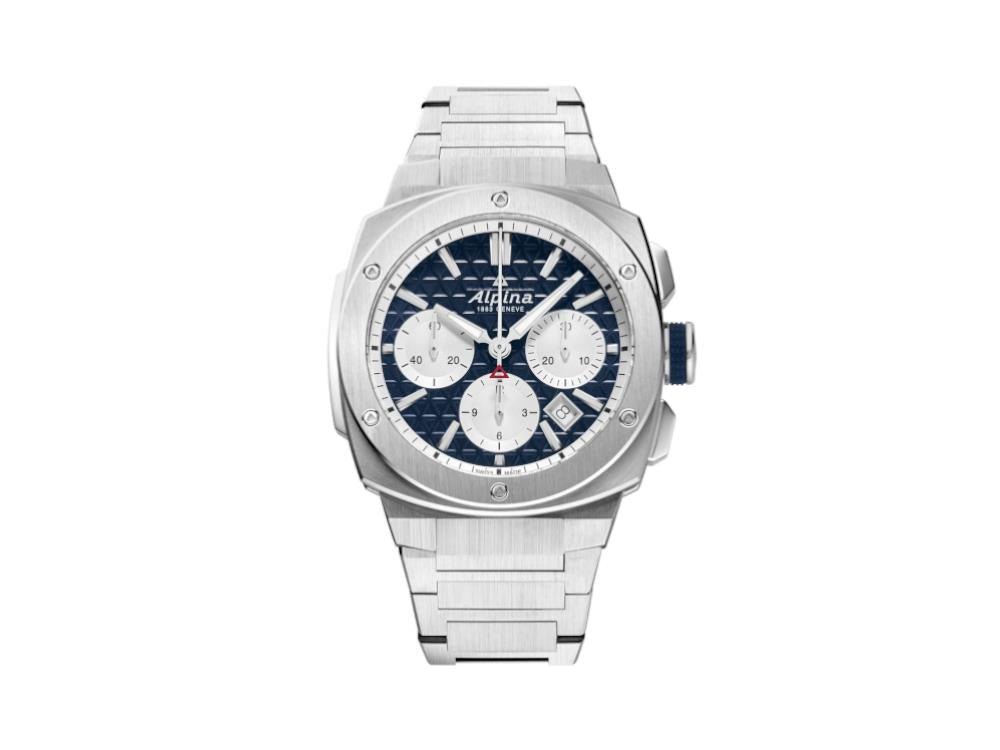 Alpina Alpiner Extreme Chonograph Automatik Uhr, Blau, 41 mm, AL-730NS4AE6B