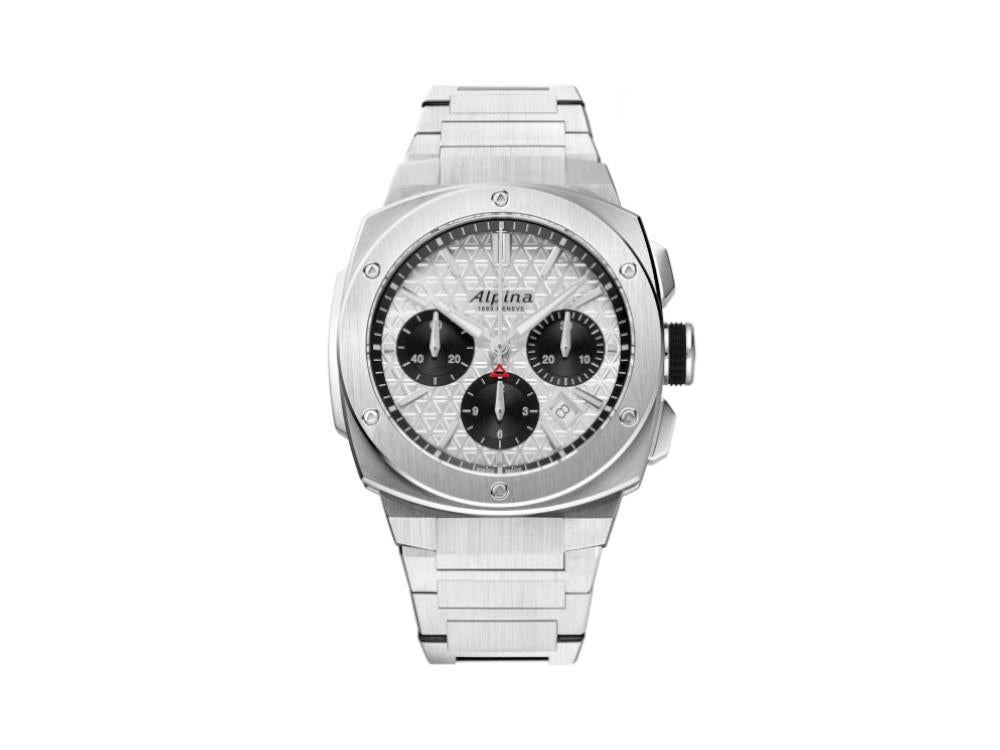 Alpina Alpiner Extreme Chronograph Automatik Uhr, Grau, 41 mm, AL-730SB4AE6B