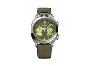 Anonimo Militare Chrono Vintage Automatik Uhr, Grün, 43.50mm, AM-1122.03.396.T66