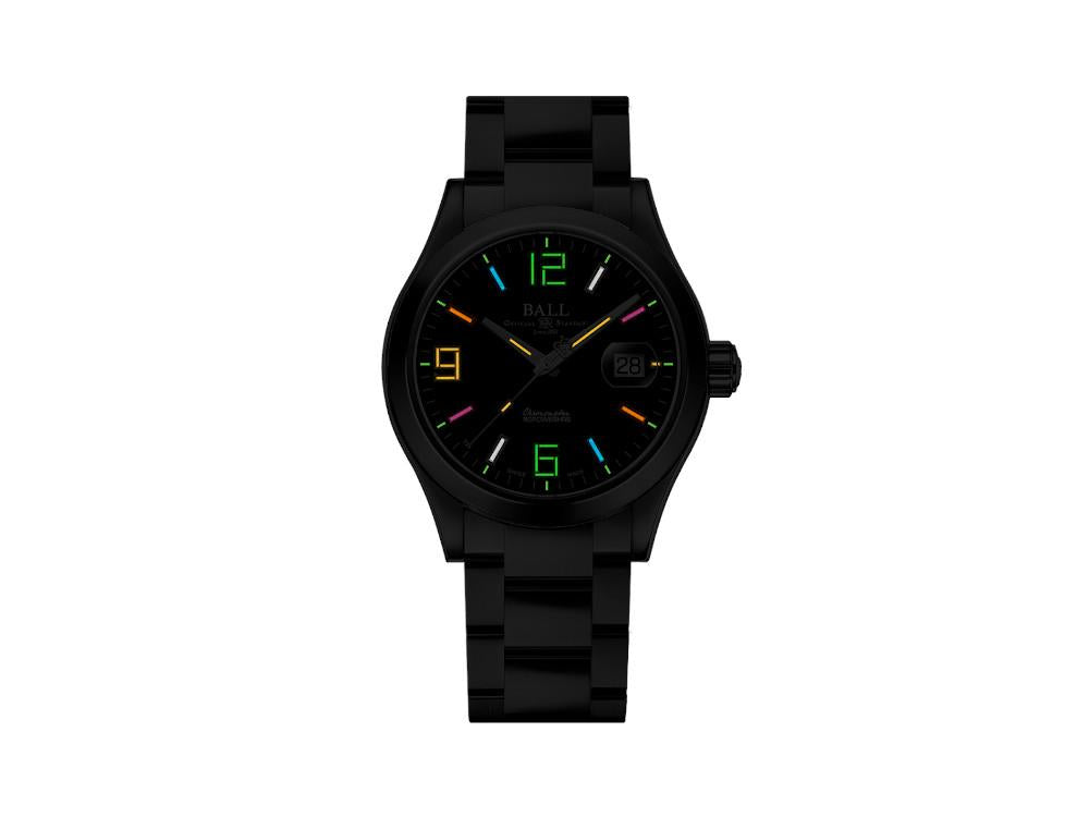 Ball Engineer M Pioneer II Automatik Uhr, 40 mm, Schwarz, LE,, NM9032C-S5CJ-BKR