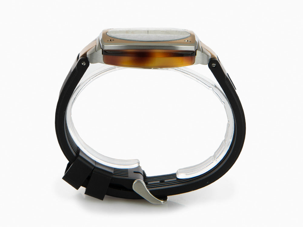 Briston Streamliner Urban Quartz Uhr, PVD, Weiss, 42 mm, 22142.RGS.T.2.RB