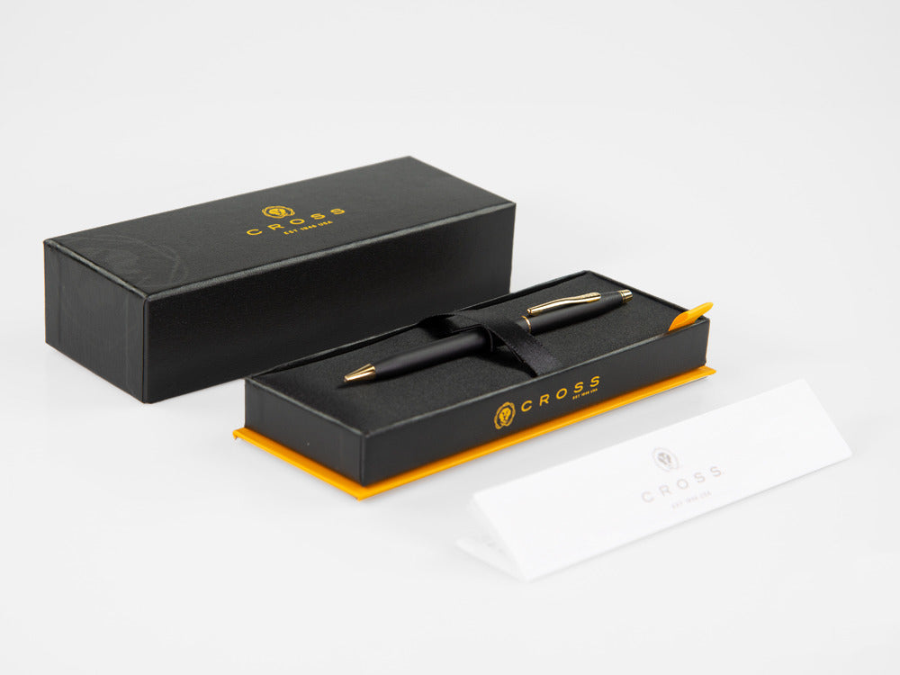 Cross Classic Century Minenbleistift 0.7mm, Schwarz, Vergoldet 23K, 250305