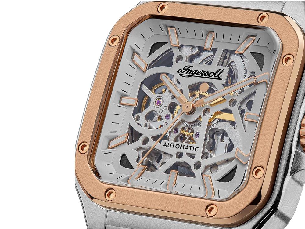 Ingersoll 1892 The Ollie Automatik Uhr, 42 mm, Weiss, I14502