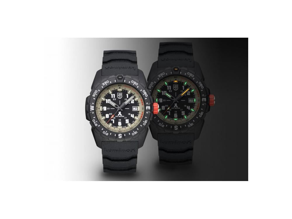 Luminox Bear Grylls Survival Quartz Uhr, CARBONOX™, Schwarz, 43 mm, XB.3731