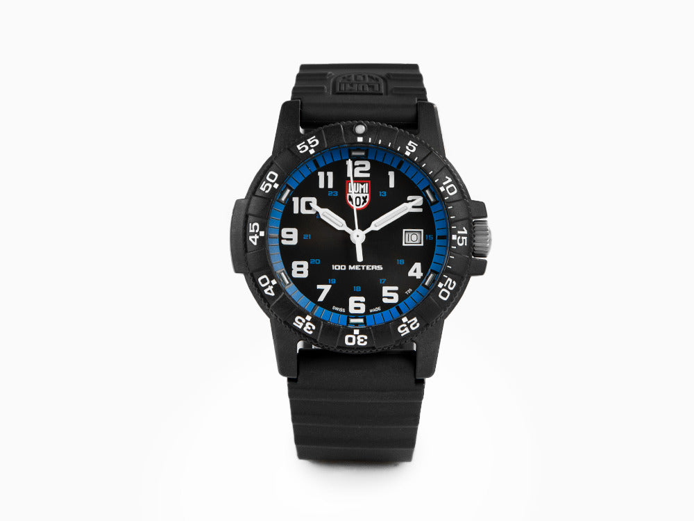 Luminox Leatherback Sea Turtle Giant Quartz Uhr, Schwarz, XS.0324