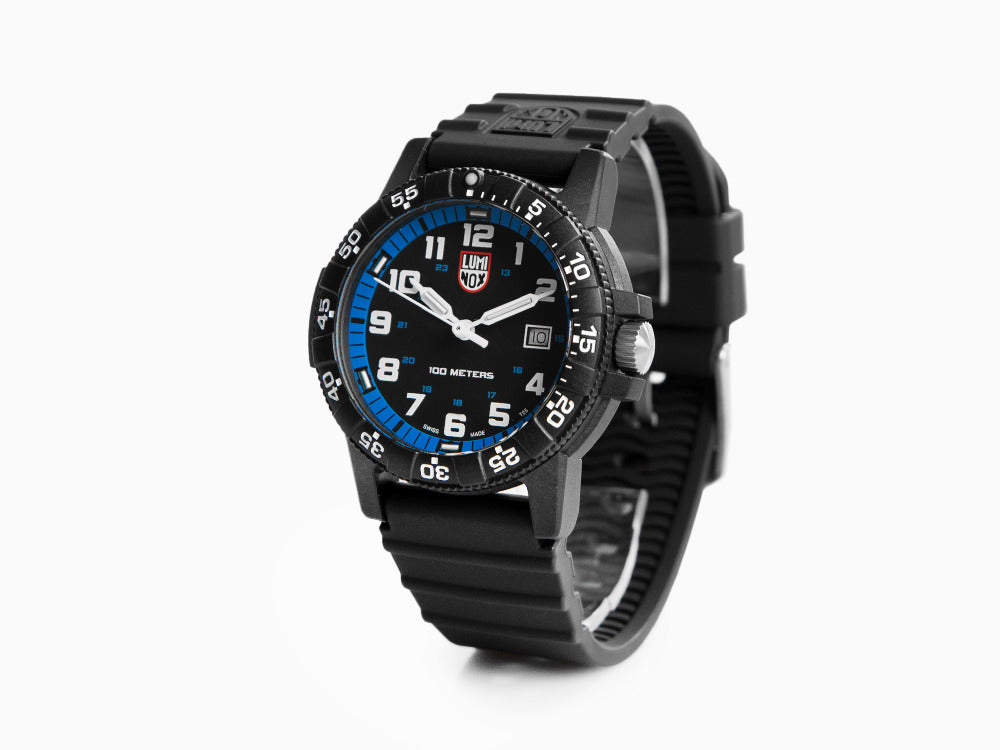 Luminox Leatherback Sea Turtle Giant Quartz Uhr, Schwarz, XS.0324