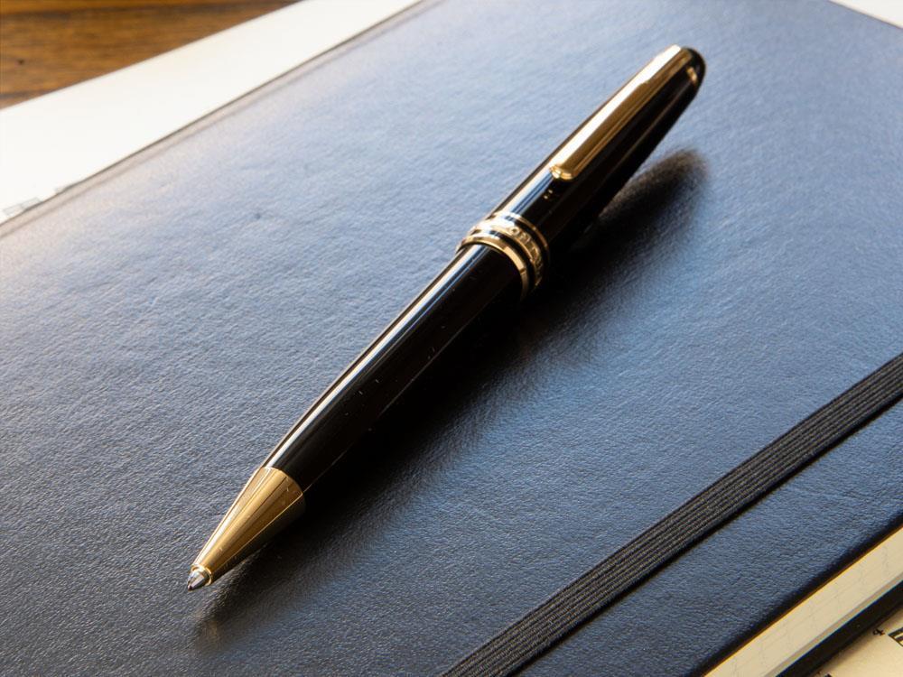Montblanc Meisterstück Classique Kugelschreiber, Vergoldete Beschläge, 132453