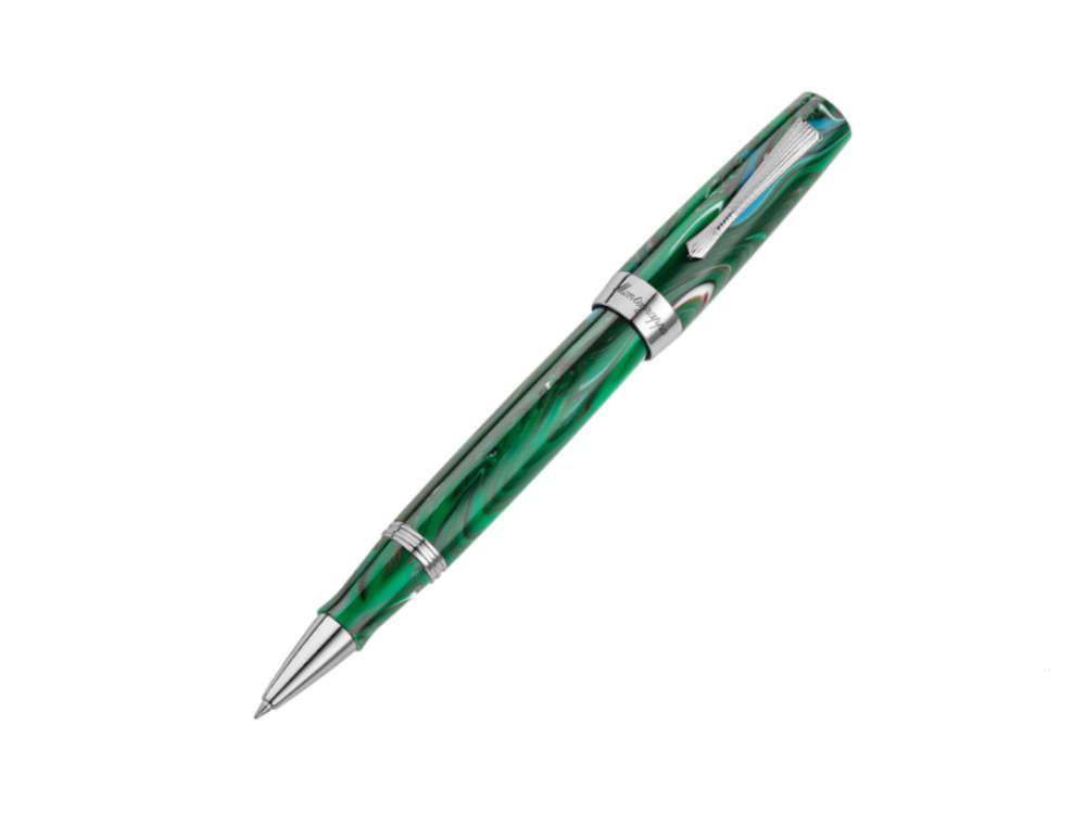 Montegrappa Elmo 02 Cortina Roller, Edelharz, Edelstahl, ISE2RRAG