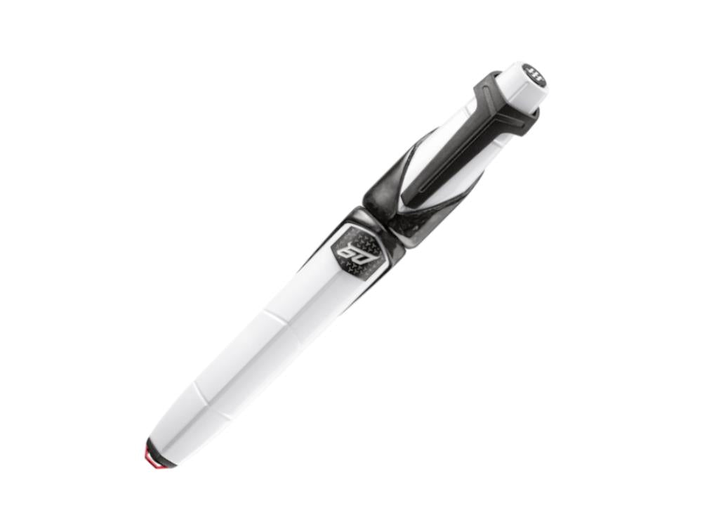Montegrappa Automobili Lamborghini 60° Bianco Siderale LE Roller, ISLANRUW