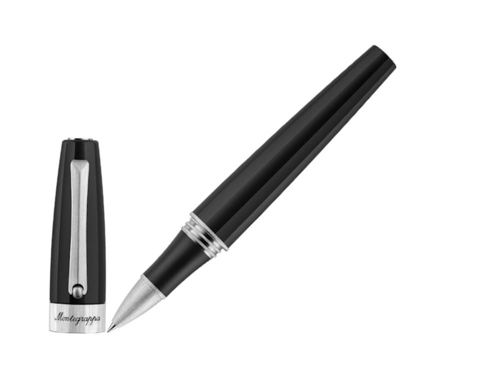 Montegrappa Magnifica Roller, Schwarzes Edelharz, ISNGRRAC