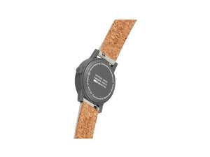 Mondaine Essence Grey Quartz Uhr, Ökologisch, Weiss, 32 mm, MS1.32111.LH