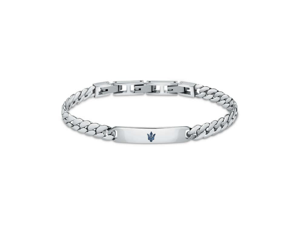 Maserati Gioielli Armband, Edelstahl, Silber, JM222AVD05