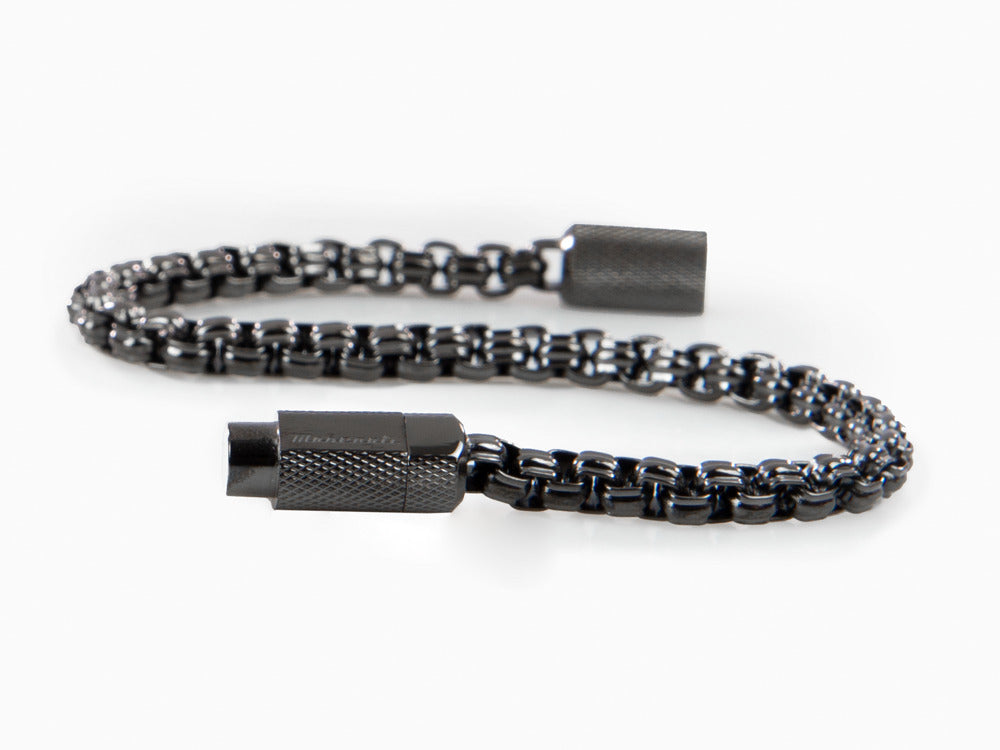 Maserati Gioielli Armband, Stahl, Silber, PVD, JM223ATK23