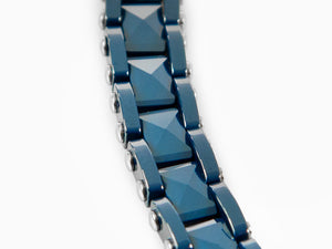 Maserati Gioielli Armband, Edelstahl, Blau, PVD, JM422ATZ14