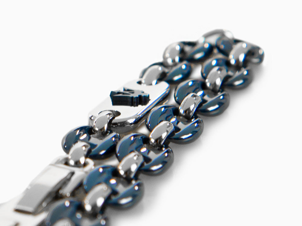 Maserati Gioielli Armband, Edelstahl, Silber, PVD, JM422ATZ18