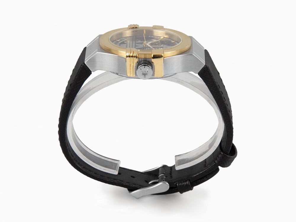 Maserati Potenza Automatik Uhr, Schwarz, 42 mm, Shapir-Glas, R8821108037